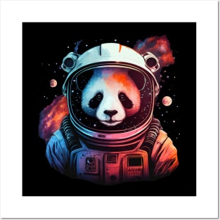 space panda Posters and Art